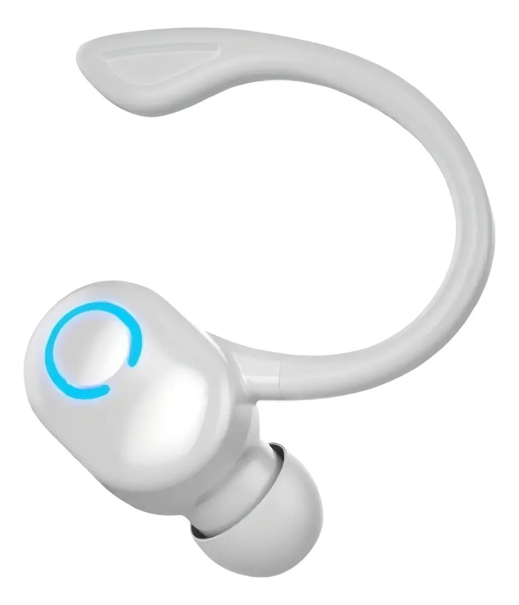 Fone Ouvido Sem Fio Bluetooth 5.0 Ultraleve Branco