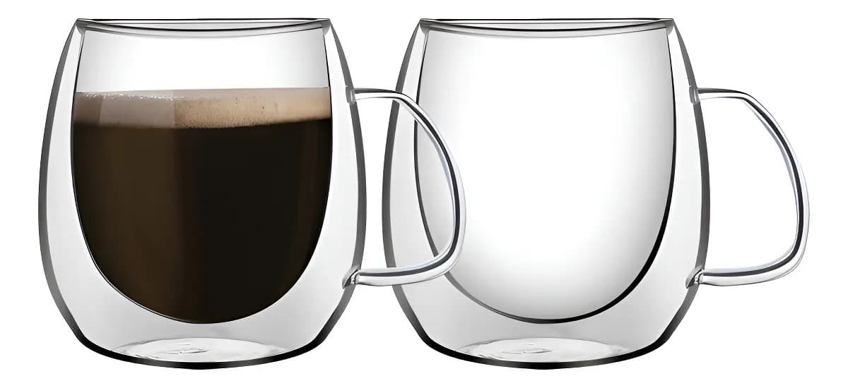 Jogo Xícaras Café Vidro Borosilicato 100ml Tramontina