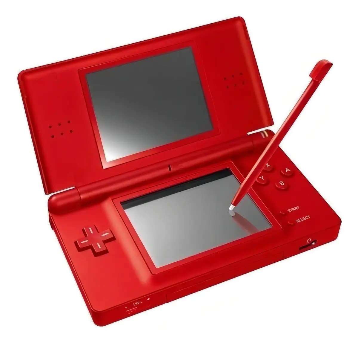 Console Portátil Nintendo DS Lite Vermelho Com Tela Touch