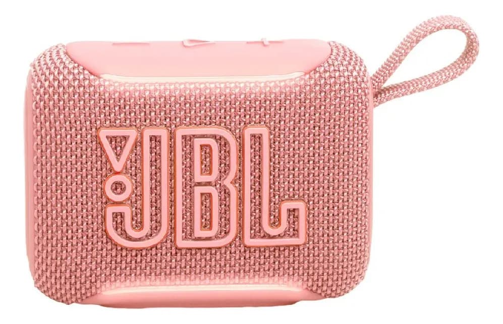 Caixa Som JBL JBLGO5PIKAM portátil com bluetooth waterproof rosa