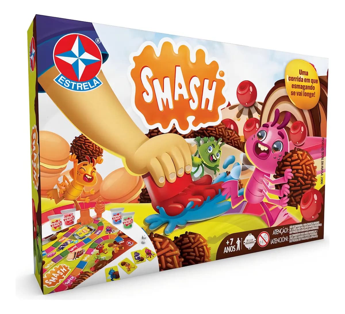 Jogo Tabuleiro Smash! - Estrela