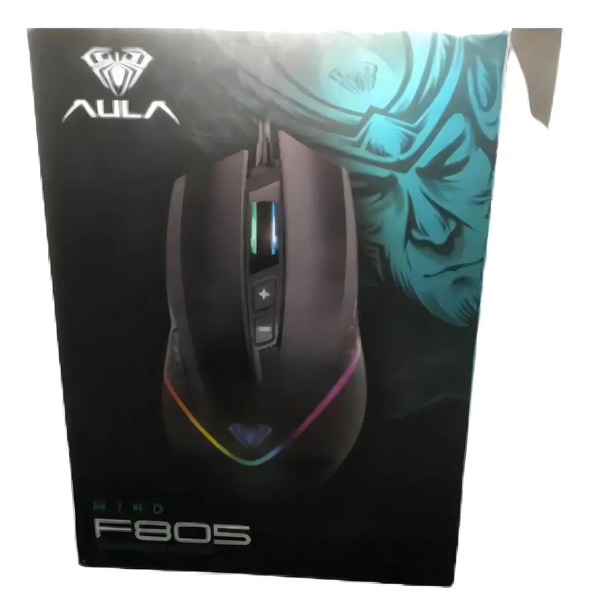 Mouse Gamer F805 6400dpi,