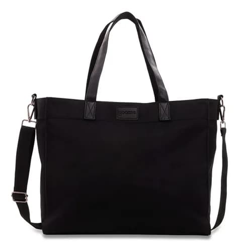 Bolsa Tote Daily Clear Gocase - Leve, Moderna E Minimalista Cor Preto