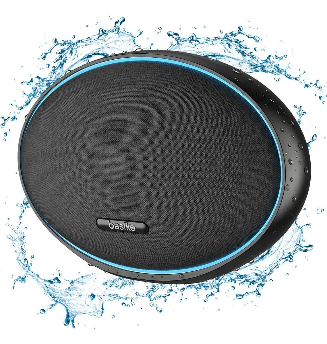 Caixa de Som Basike Ba-MD301 Portátil Bluetooth e Wi-Fi com Luzes RGB, 160W e IPX6 caixa som karaoke caixa som…