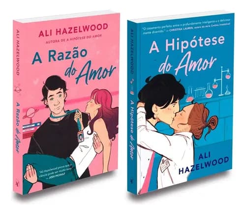 Kit Hipótese Do Amor + A Razão Do Amor - Ali Hazelwood: Não Aplica, De : Ali Hazelwood / Tradução: Thaís Britto. Editorial Editora Arqueiro, Tapa Mole En Português, 2022