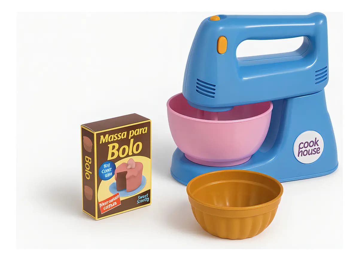 Batedeira Infantil Zuca Toys Cook House Batedeira Plástico Colorido