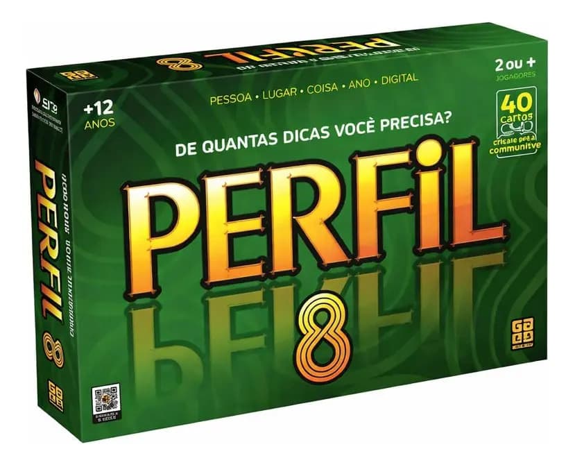 Jogo Tabuleiro Perfil 8 Grow 4992