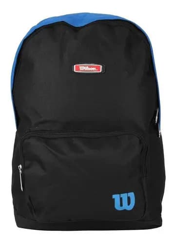 Mochila Esportiva Wilson Preto E Azul