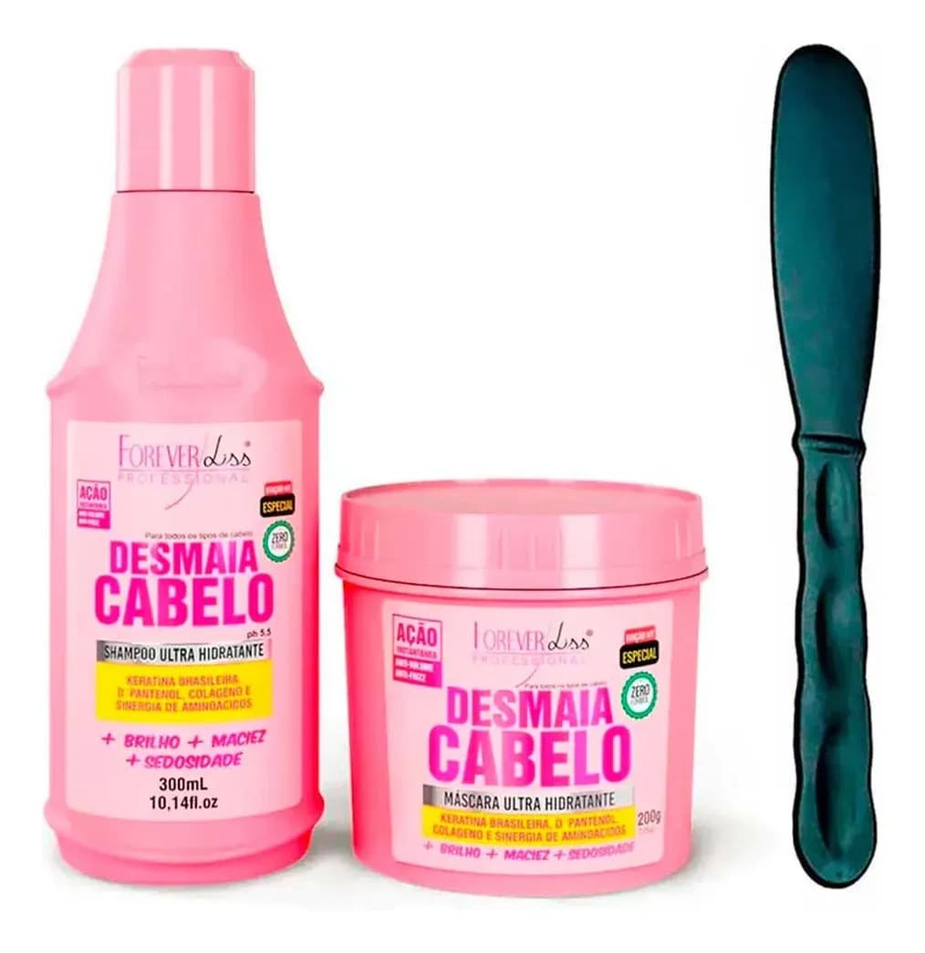 Kit Tratamento Desmaia Cabelo Forever Liss