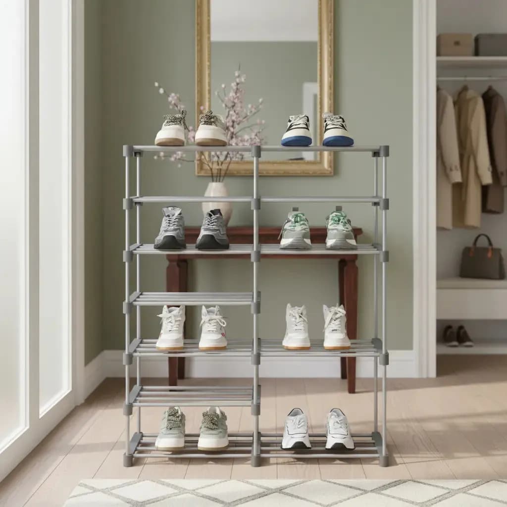 Sapateira Prateleira 30 Pares Multiuso Organizador Closet