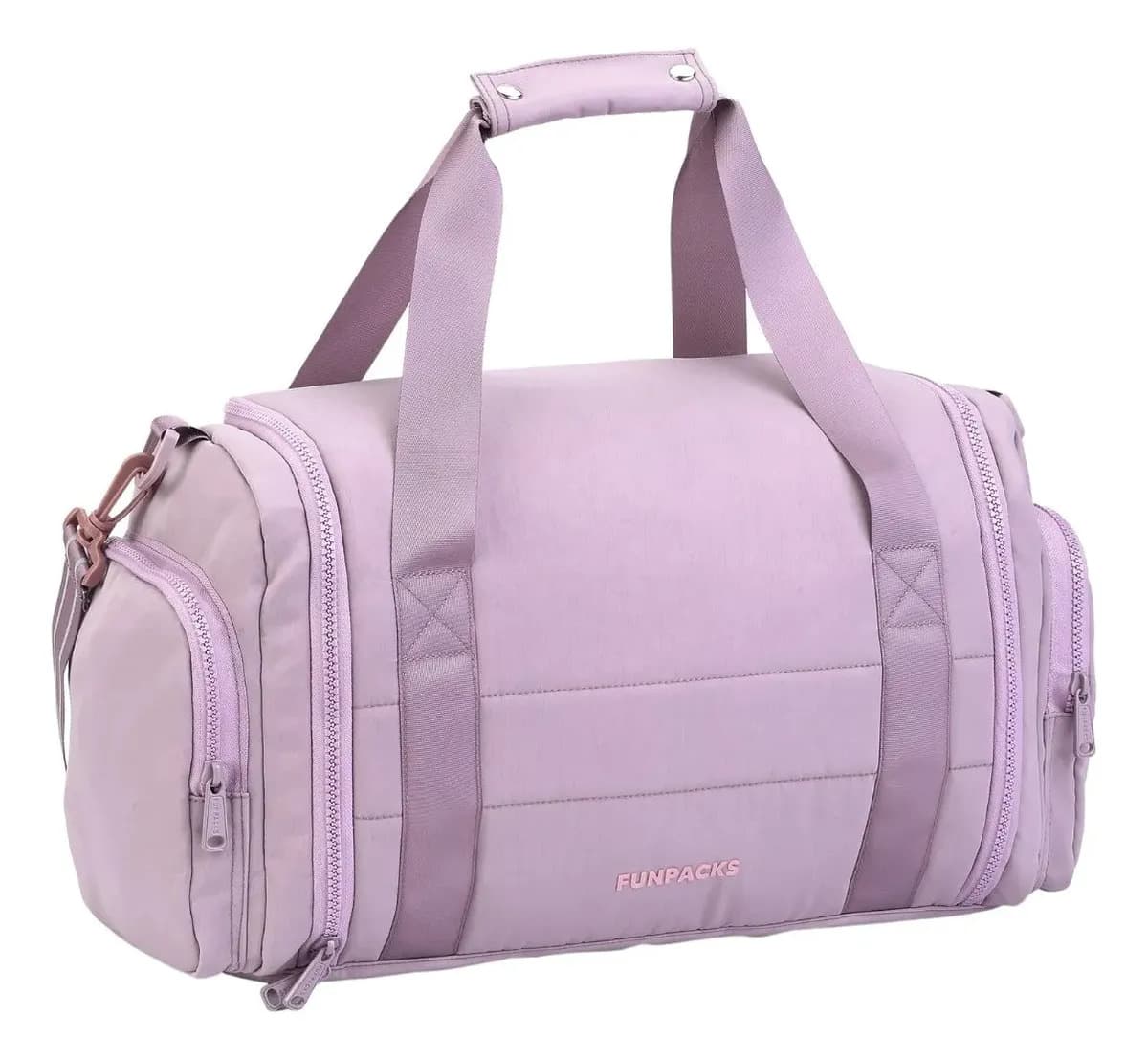 Bolsa Mochila Viagem Juvenil Feminina Funpacks Rosa