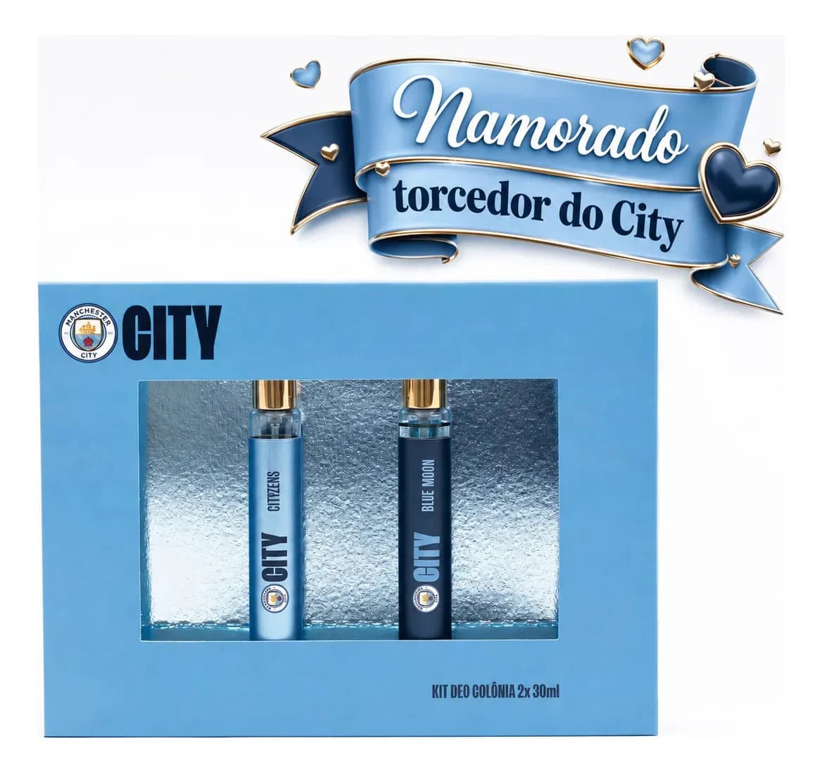 Kit Perfume Masculino Cítrico Amadeirado 30ml | Touti