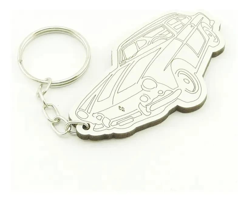 Chaveiro Modernarte Ferrari 250 chaveiro personalizado kit 40u branco