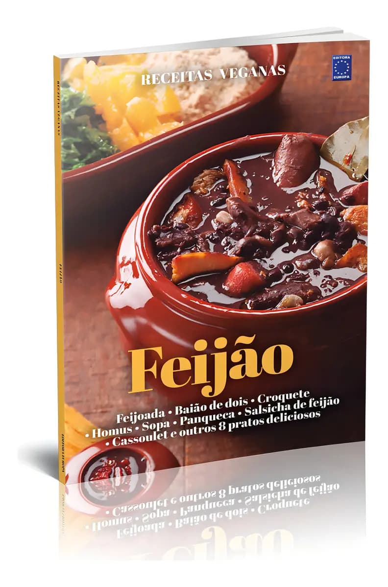 Livro - Receitas Veganas: Feijão