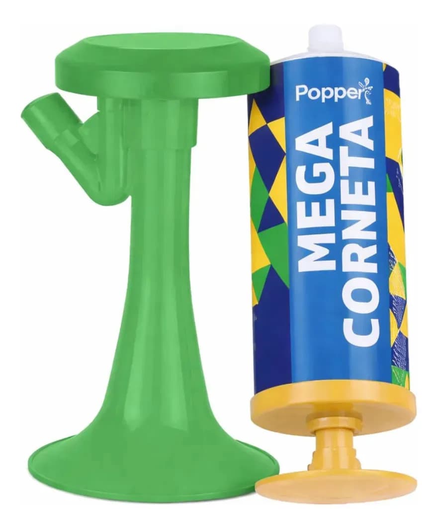 Decoração Brasil Copa De Futebol Festa Seu Item Mega Corneta