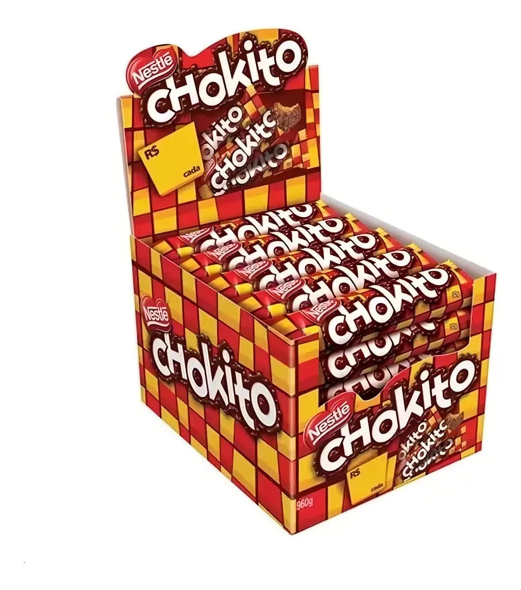 Nestlé Chokito Caixa Bombom Chocolate 30un