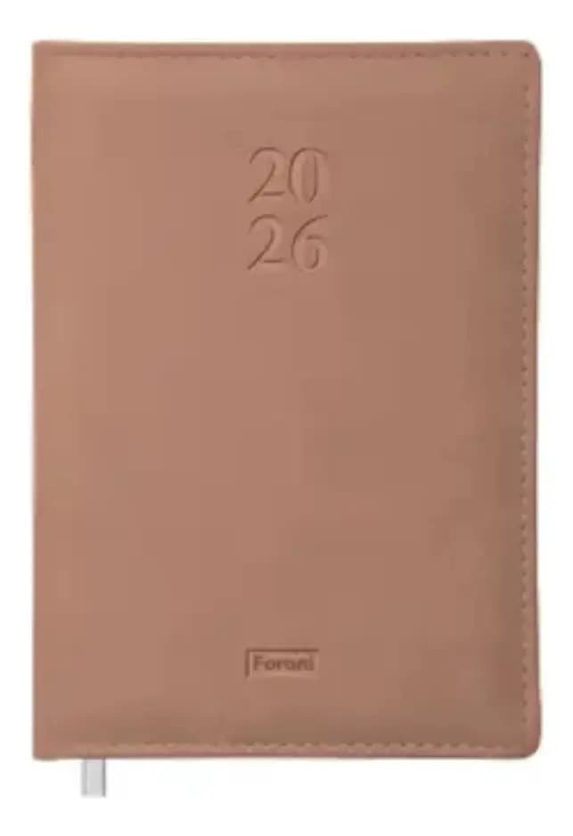 Agenda Executiva Foroni de Couro Capri Blanquet 2026