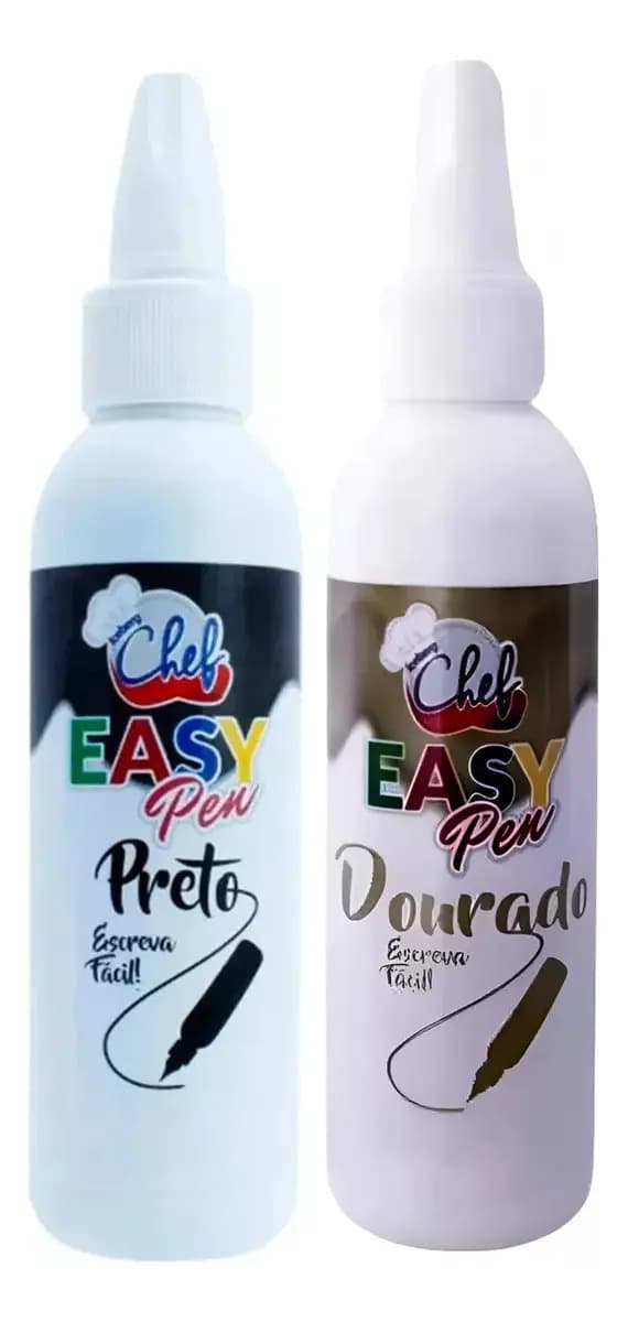 Kit Canetas Comestíveis Iceberg Chef - Easy Pen
