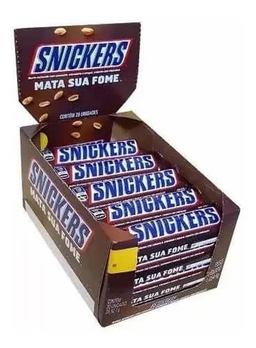 Kit Chocolate Snickers - 900g 2 Caixas