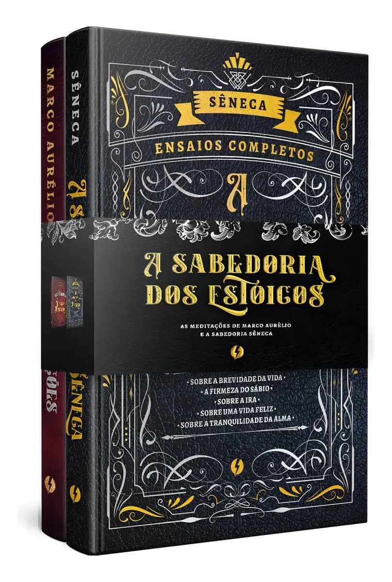 Kit - A Sabedoria Dos Estoicos Edição De Luxo: O Livro
