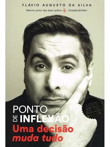 Livro Ponto de inflexão, de Silva, Flávio Augusto Da. Editora BUZZ EDITORA, capa mole (2019)