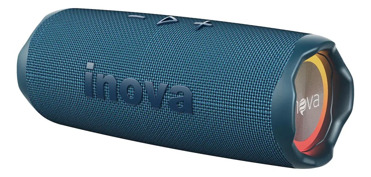 Inova Caixa Som Bluetooth Caixa De Som Pequena Som Casa Cor Azul-marinho