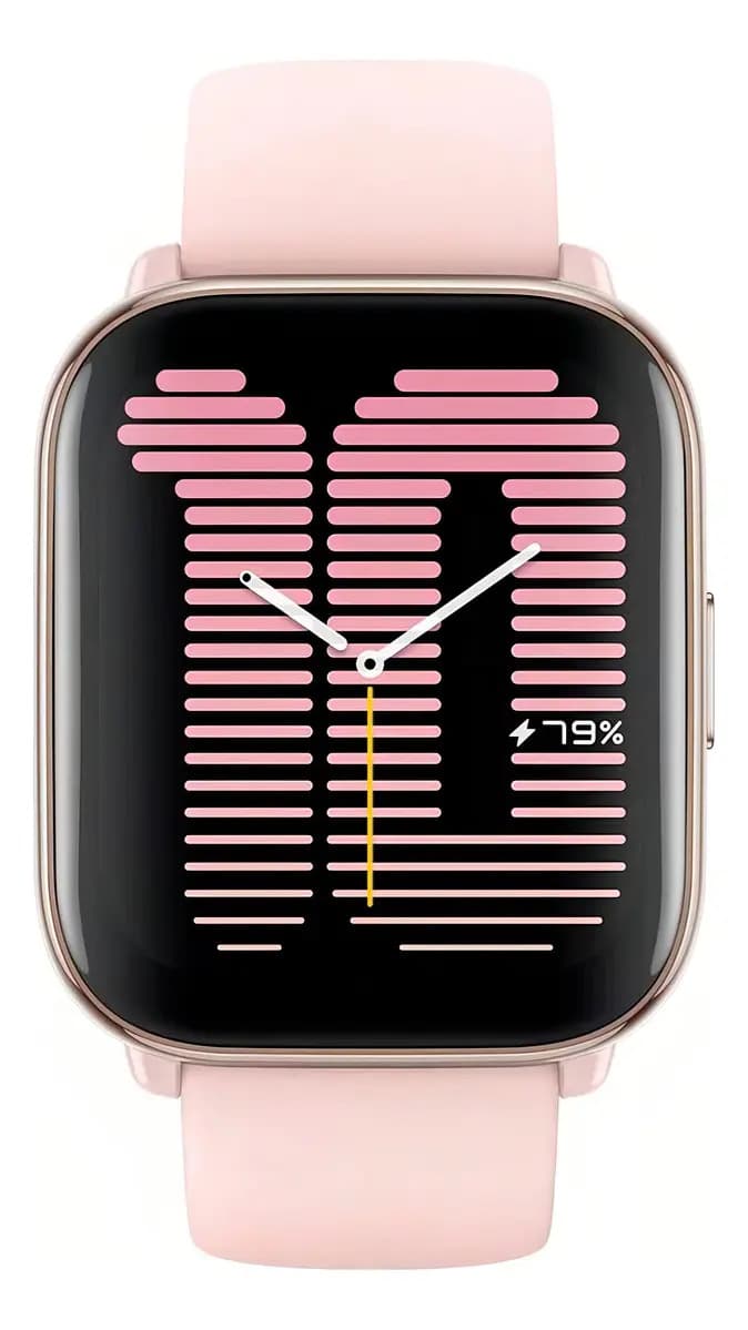 Relógio Smartwatch Amazfit Active C/alexa Gps Rosa