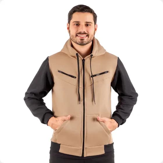 Casaco Blusa De Frio Moletom Com Capuz Masculino Ramazzoni