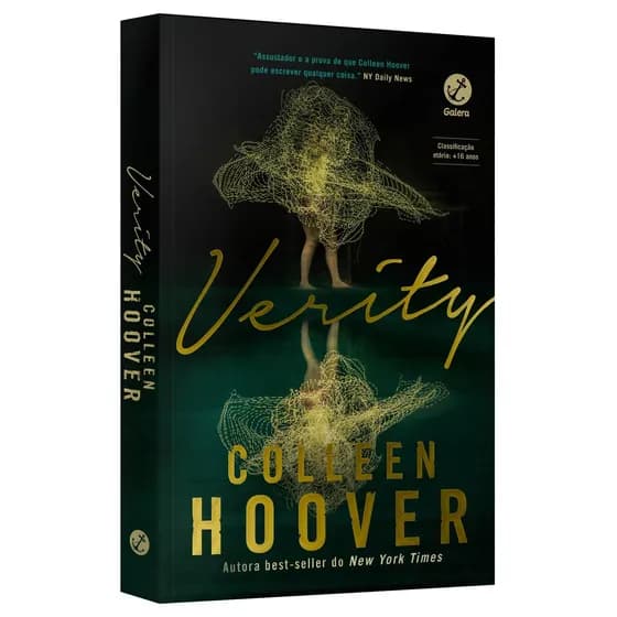 Livro Verity, de Hoover, Colleen. Editora Galera, capa mole (2020)