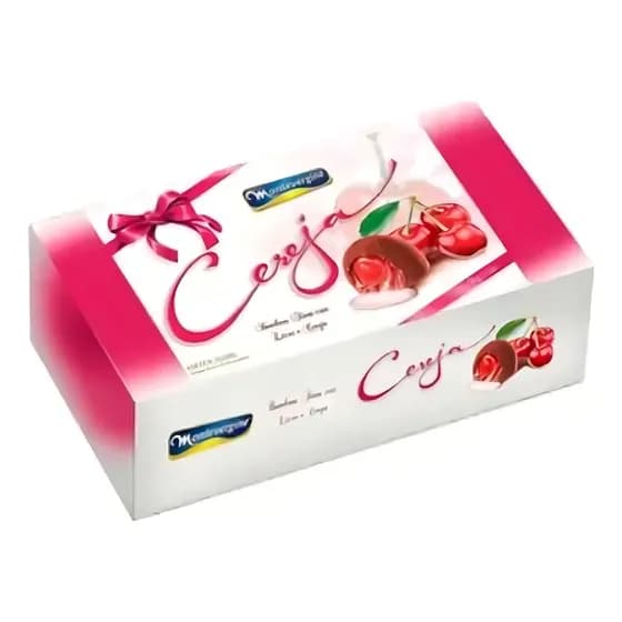 Bombom Cereja Montevérgine Pacote 94g Chocolate Ao Leite