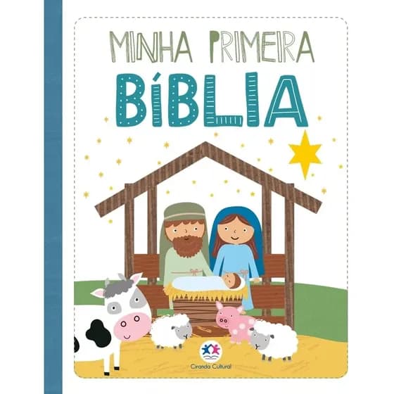 Minha primeira Bíblia - meninos, de Ciranda Cultural. Ciranda Cultural Editora E Distribuidora Ltda., capa mole