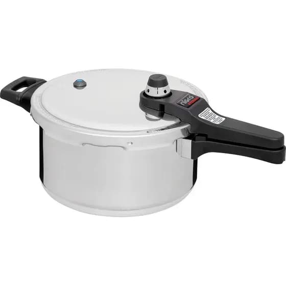 Panela de Pressão 4.5L Nigro Eterna Polida Alumínio 6 Seguranças
