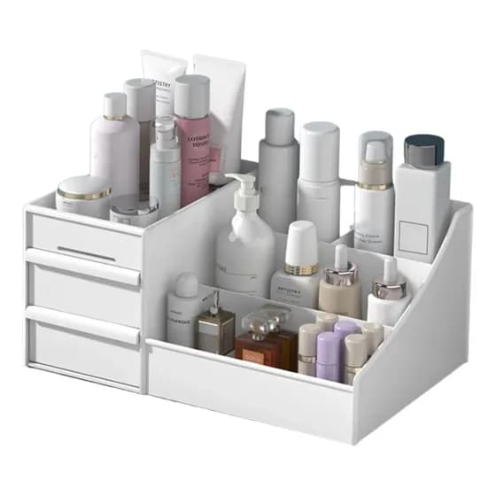 Organizador De Maquiagem Cosmético Joias C/ Gaveta Pincel