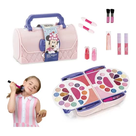 Maleta De Maquiagem Infantil - Kit Maquiagem Infantil Lindo