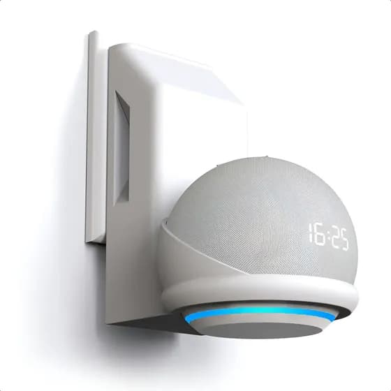 Suporte Parede Stand Amazon Alexa Echo Dot 5 Geração Cor Branco