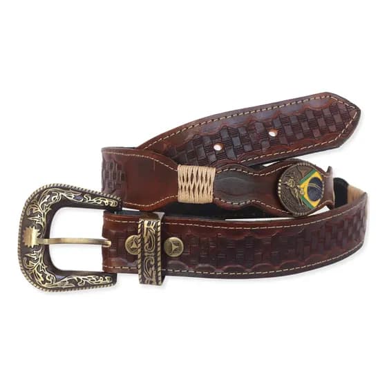 Cinto Country Cowboy Dr Rodeio Brasil Original Barretos