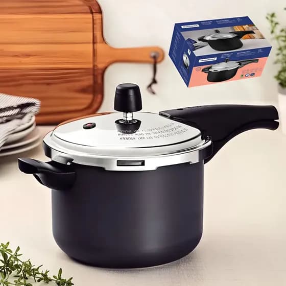 Panela De Pressão Antiaderente/tramontina/vancouver 6l