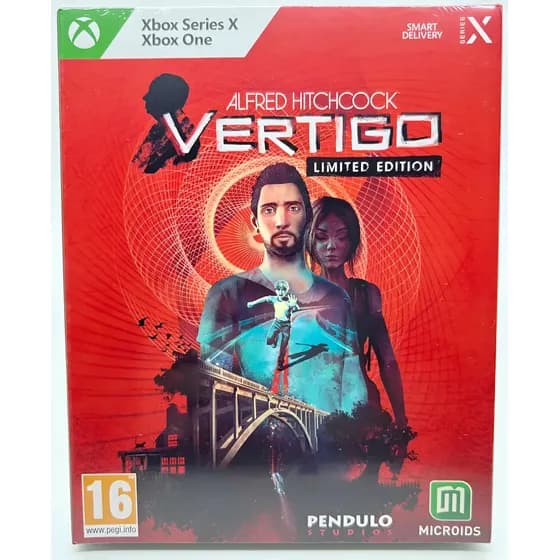 Alfred Hitchcock Vertigo Limited Edition Xbox One Jogo Aventura Física
