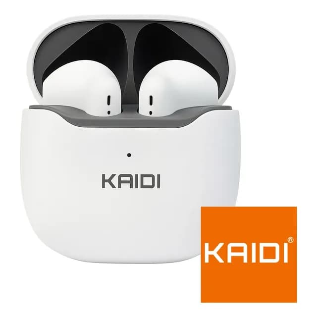 Fone de Ouvido Sem Fio KD-771 Kaidi Tws Bluetooth 5.1 Cor Branco