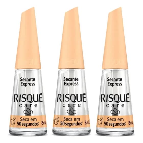 Risque Care Secante Express 8ml Kit Com 3