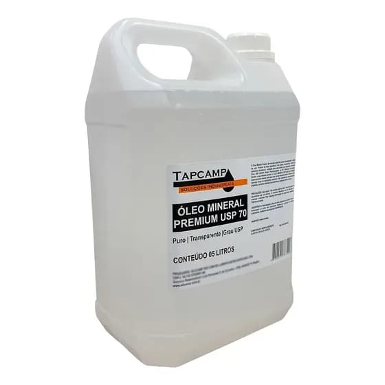 Silicamp USp Óleo Hidratante Óleo Mineral Bombona 5000mL/4.8kg Sem Odor