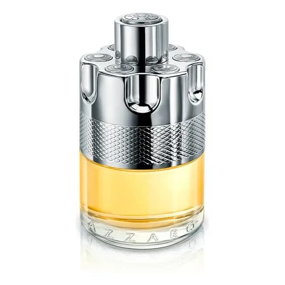Perfume Masculino Eau de Toilette Vibrante e Ousado Fragrância Amadeirada com Limão Siciliano, Gengibre, Cardamomo da Guatelama e Vetiver Azzaro Wanted Frasco com 100ml