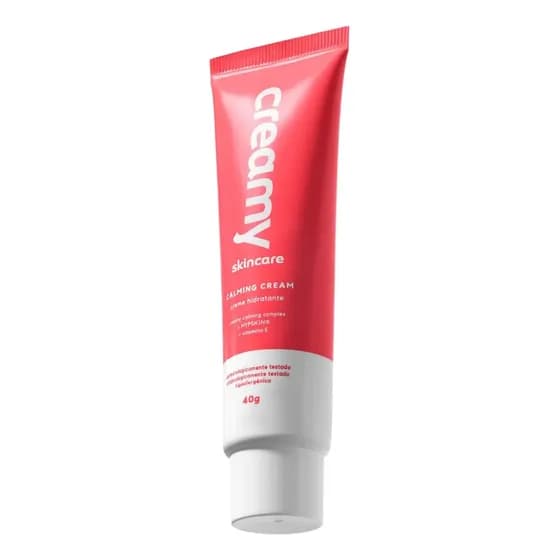 Creamy Skincare Calming Cream 40g | Acalma a Pele Sensibilizada, Alívio Rápido em Casos de Vermelhidão, Rápida Absorção | Todos os Tipos de Pele, Especialmente Sensíveis