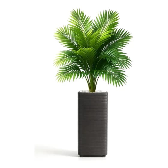 Planta Artificial Palmeira 1 Metro Grande Em Vaso Decoração