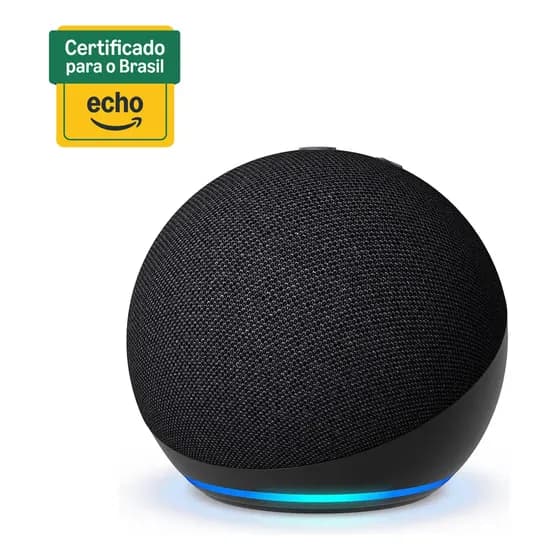Echo Dot 5ª Geração Alto-falante De 1,73 Preto Amazon B09B8VGCR8