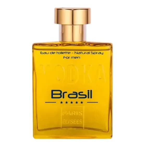 Vodka Brasil Yellow Paris Elysees Edt - Perfume Masculino 100ml