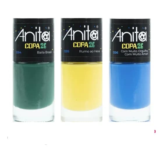 Esmalte Anita Coleção Copa 26