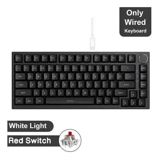 Teclado Mecânico Ajazz Ak820 Com Fio Rgb