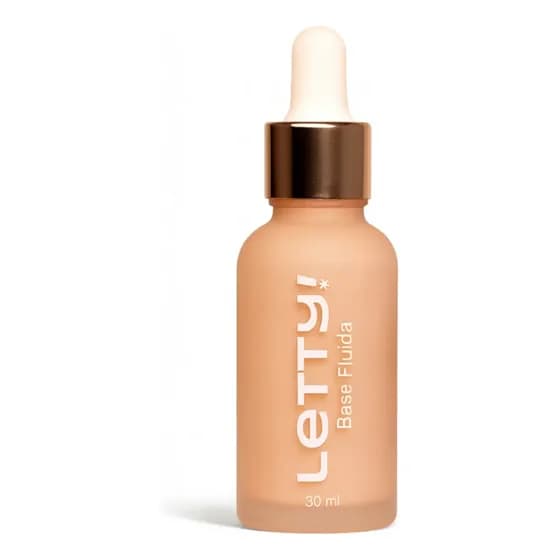 Base Fluida Glow Light Letty Cosméticos Base Que Cola
