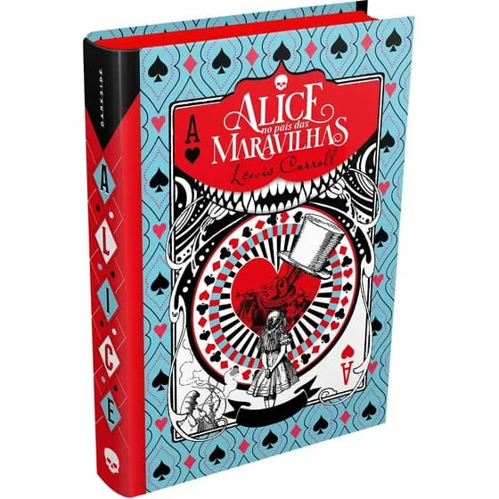 Livro Alice no País das Maravilhas (Classic Edition), de Carroll, Lewis. Editora Darkside Entretenimento Ltda Epp, capa dura (2019)
